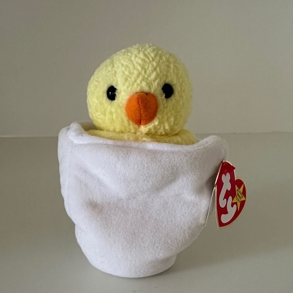 2 for $10 🎁 Ty 1998/1999 "Eggbert" Beanie Baby-Errors on Tag